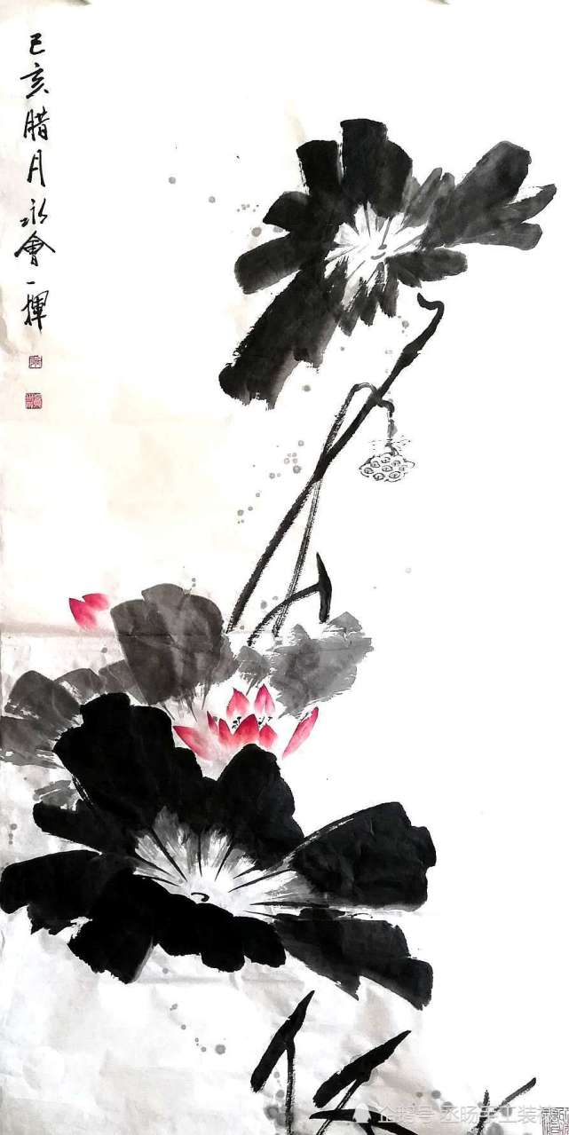 水墨荷韵,大师笔下不一样的荷花,实力派画家——张永会作品赏析