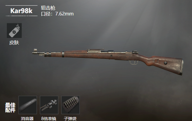 1,m762突击步枪今