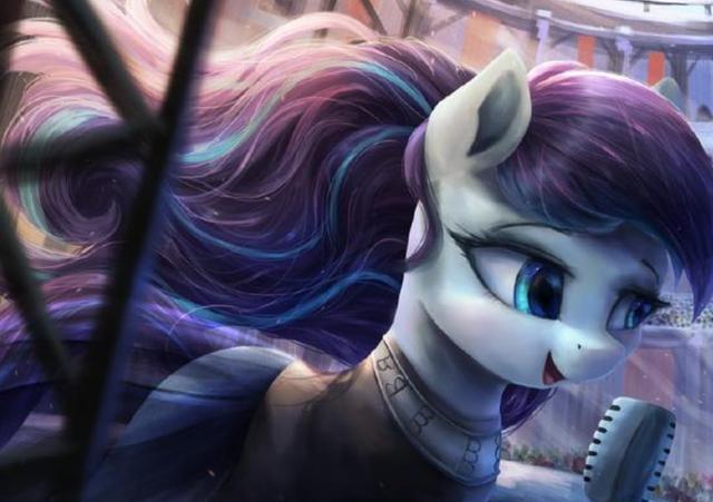 小马宝莉3d立体超美插画凝心雪儿超萌瑞奇眼神最俏皮