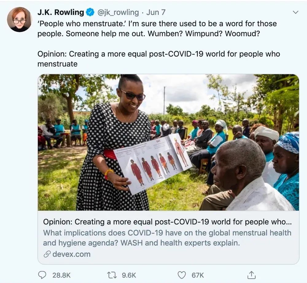 哈利·波特|因讲错话被《哈利·波特》粉丝除名 J.K.罗琳依旧很刚！