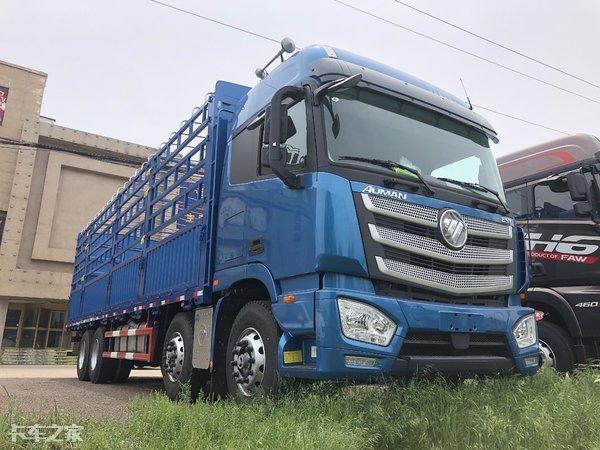 拉绿通拼的就是时效性福田欧曼esta载货车给你想要的速度