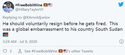 南苏丹_时政|羞羞羞！南苏丹大使开视频会当众小便，网友：被开除前自己走人吧