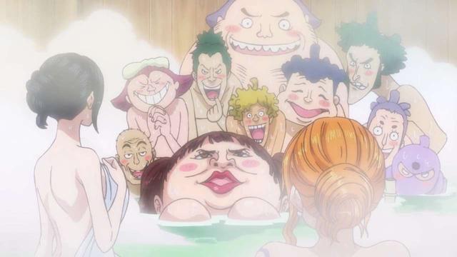 海贼王娜美罗宾浴场情节引起争议该如何看待日本的混合洗浴文化