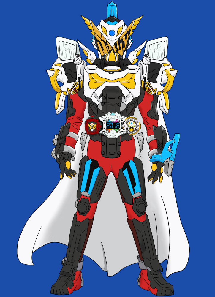 假面骑士人物重绘零一深海乌贼显威力欧兹虫系联组霸气惊人