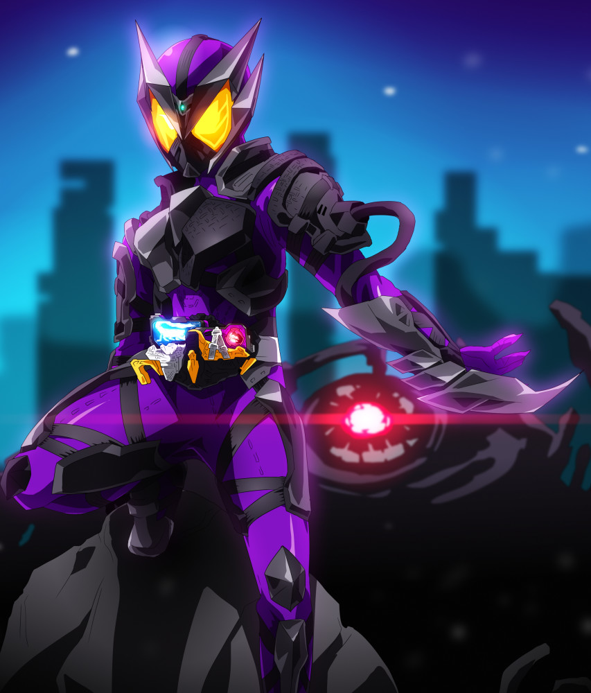 假面骑士人物重绘零一深海乌贼显威力欧兹虫系联组霸气惊人