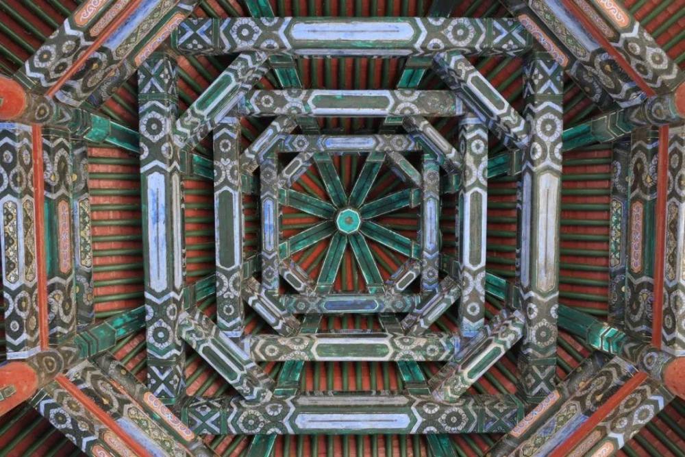 藻井|中国古建筑，连天花板都美到窒息