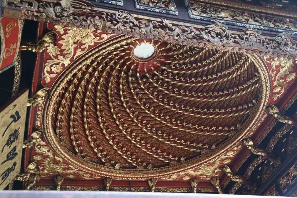 藻井|中国古建筑，连天花板都美到窒息