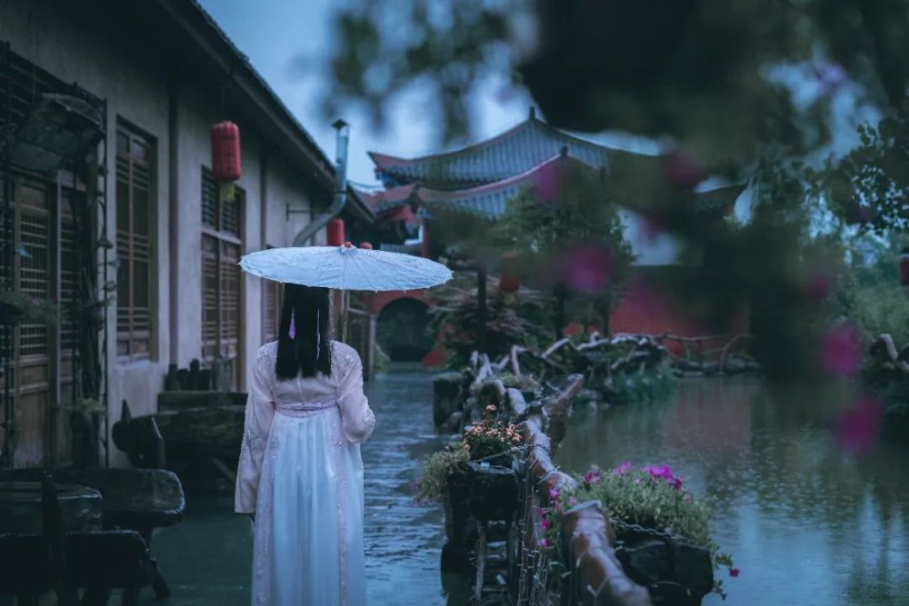 岐山的这处小江南一下雨就美成仙境