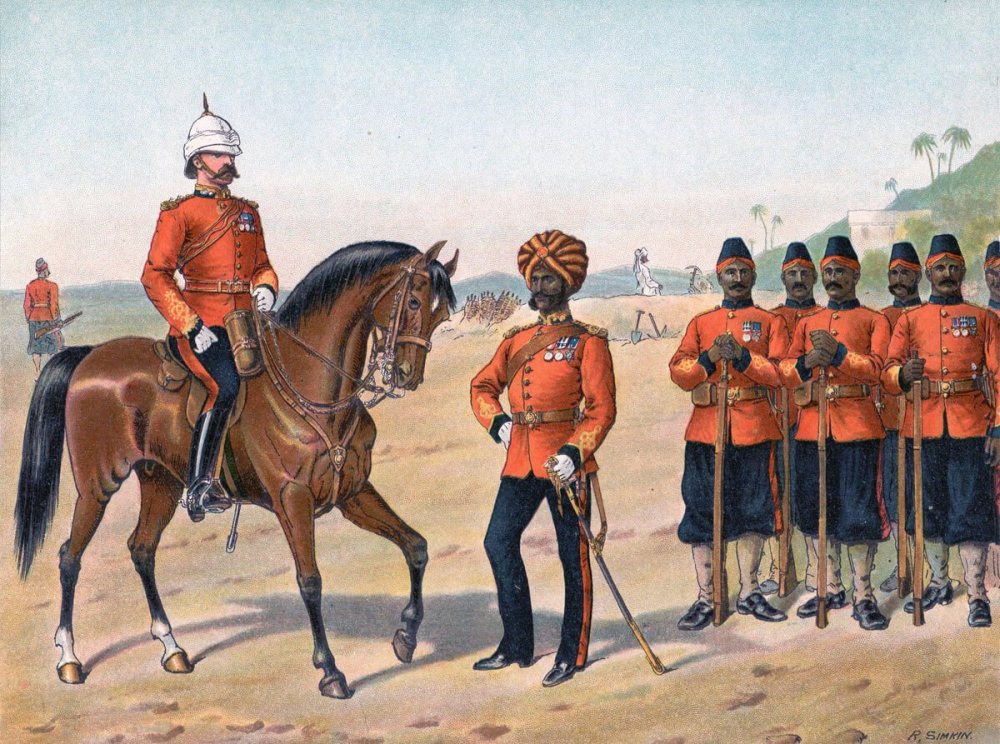 英属印度军团图片