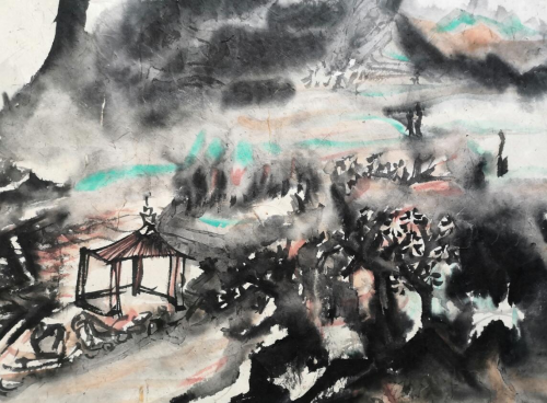 包洪波|逸兴遄飞·洪波涌起——评包洪波先生的新写意山水