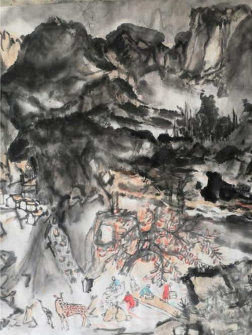 包洪波|逸兴遄飞·洪波涌起——评包洪波先生的新写意山水