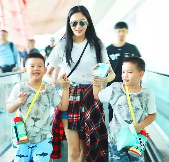 王媛可|她因戏结缘帅哥，倒追丈夫五年生双胞胎儿子，如今36岁成人生赢家