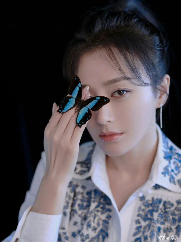 秦岚|过分美丽的秦岚，再一次用眼技征服了我！