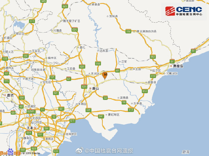 地震|7·12唐山连发3次地震！专家：近期5级以上地震可能性也不会很大