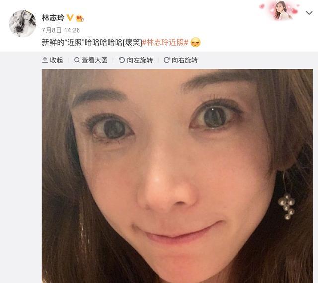 林志玲|林志玲分享写真，穿粉色亮片长裙露美背，穿10厘米高跟鞋疑辟谣怀孕