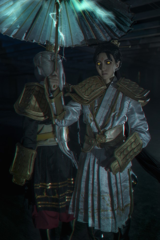 第五人格 范无咎 谢必安cos 金皮东风遥 帅到如此的吸睛 腾讯新闻