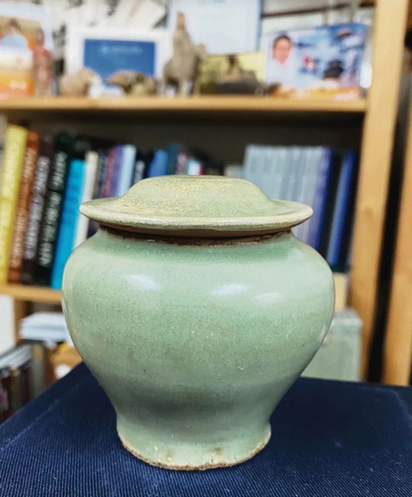 青釉|80后收藏家 独爱元朝青釉茶叶罐