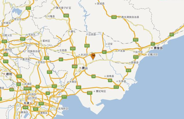 河北唐山市发生5.1级地震-WordPress极简博客