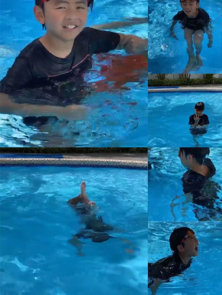 游泳少年 肌肉图片