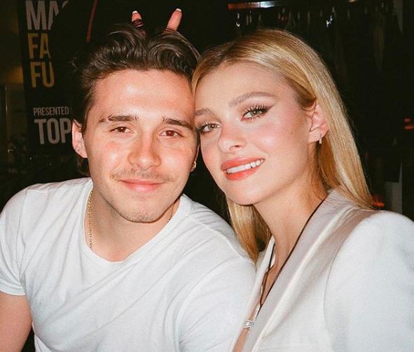 贝克汉姆|贝克汉姆21岁儿子官宣订婚！与大4岁女友甜蜜相拥，女方大有来头