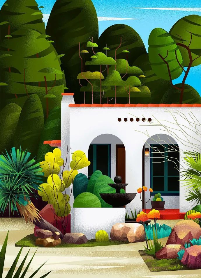 插画师|【插画欣赏】印度插画师 Muhammed Sajid 手绘作品