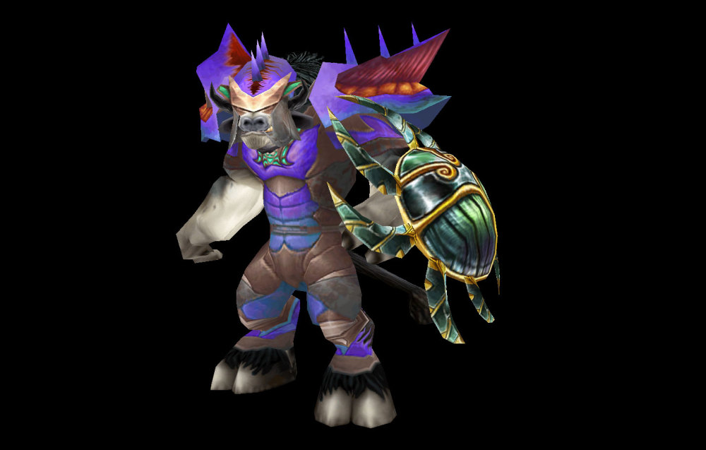 其拉帝王武器换的一枚物理盾牌,p5防战和防骑最好的盾,没有之一.