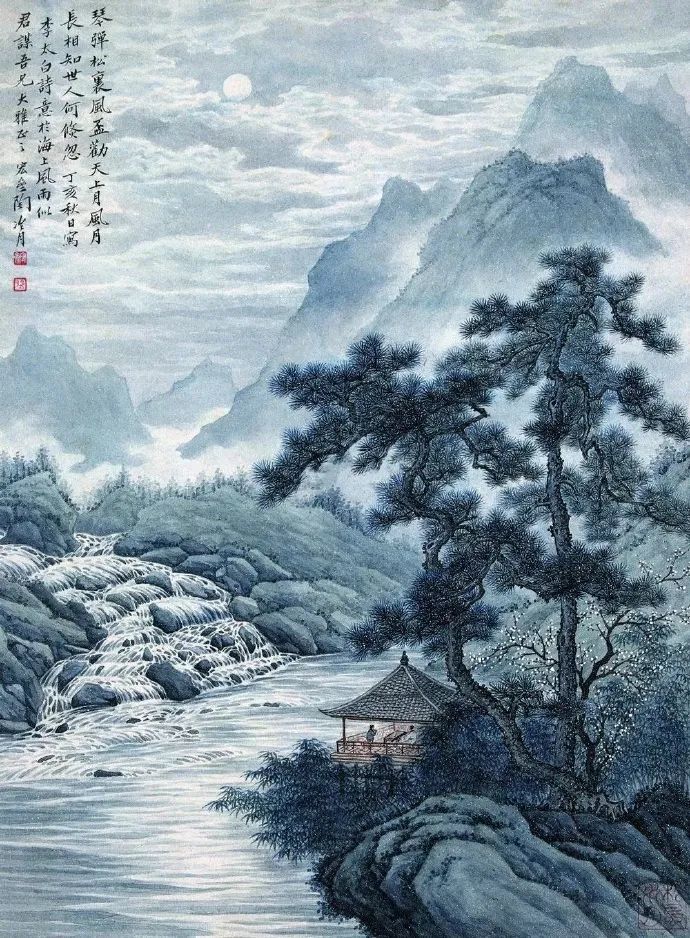关山|人随月色净…