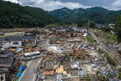 日本彗星灾害 系守镇图片