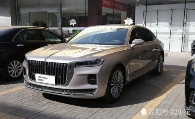 回头率100%?气场碾压竞品,首批"红旗h9"金色版到店!