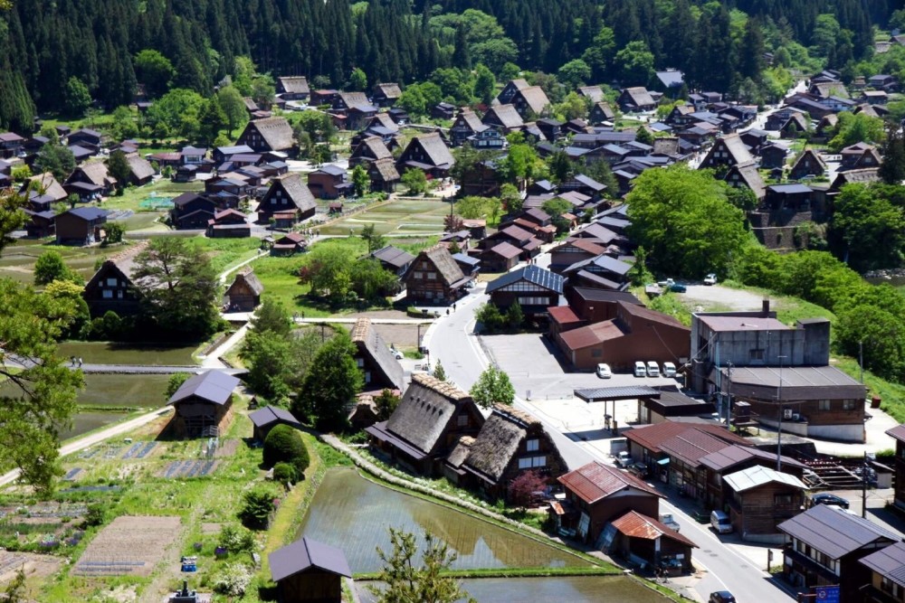 在日本最美乡村 看“不用一颗钉子”的特色建筑