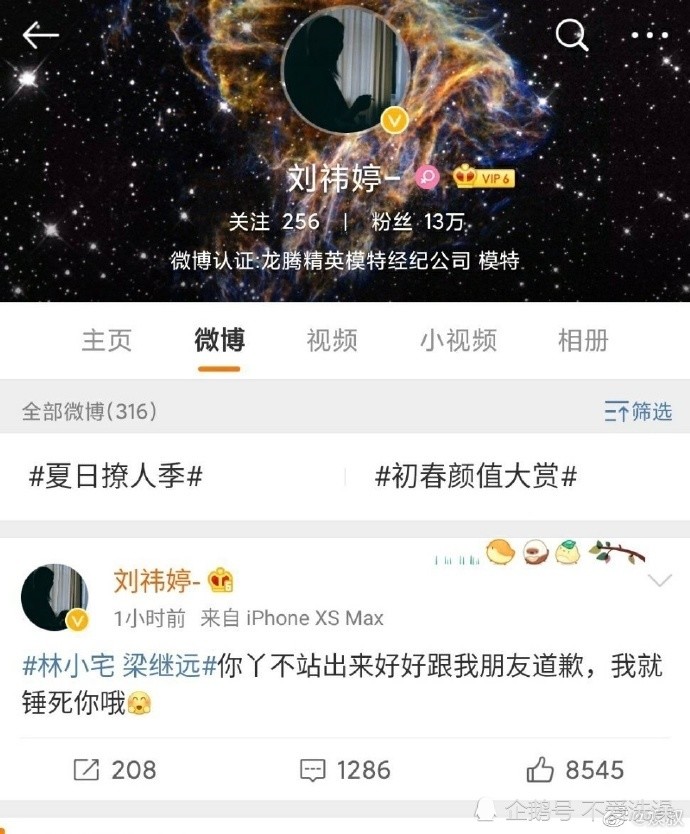 林小宅回应恋情-WordPress极简博客