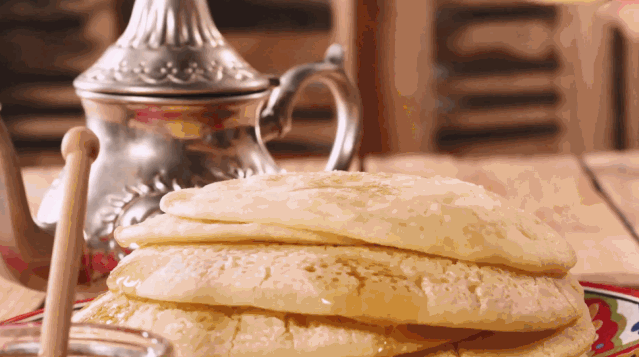 像海绵一样可爱摩洛哥的千孔煎饼可是经典早餐哦