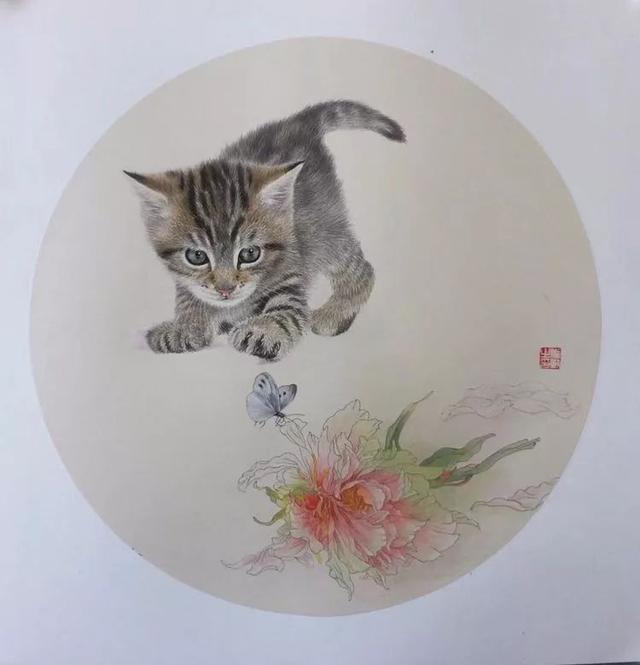 工笔画|刘备战国画工笔画作品欣赏