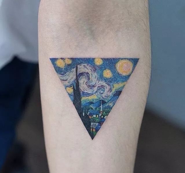 爱德华·蒙克|纹身师100％还原世界名作，这还原度也太高了吧！