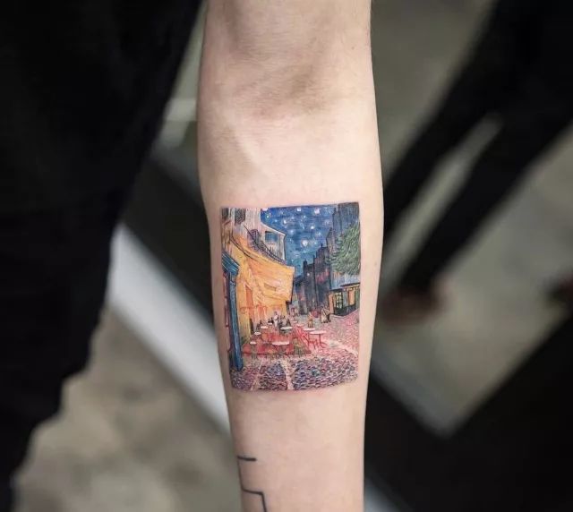 爱德华·蒙克|纹身师100％还原世界名作，这还原度也太高了吧！