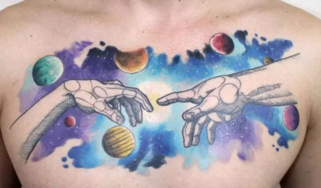 爱德华·蒙克|纹身师100％还原世界名作，这还原度也太高了吧！