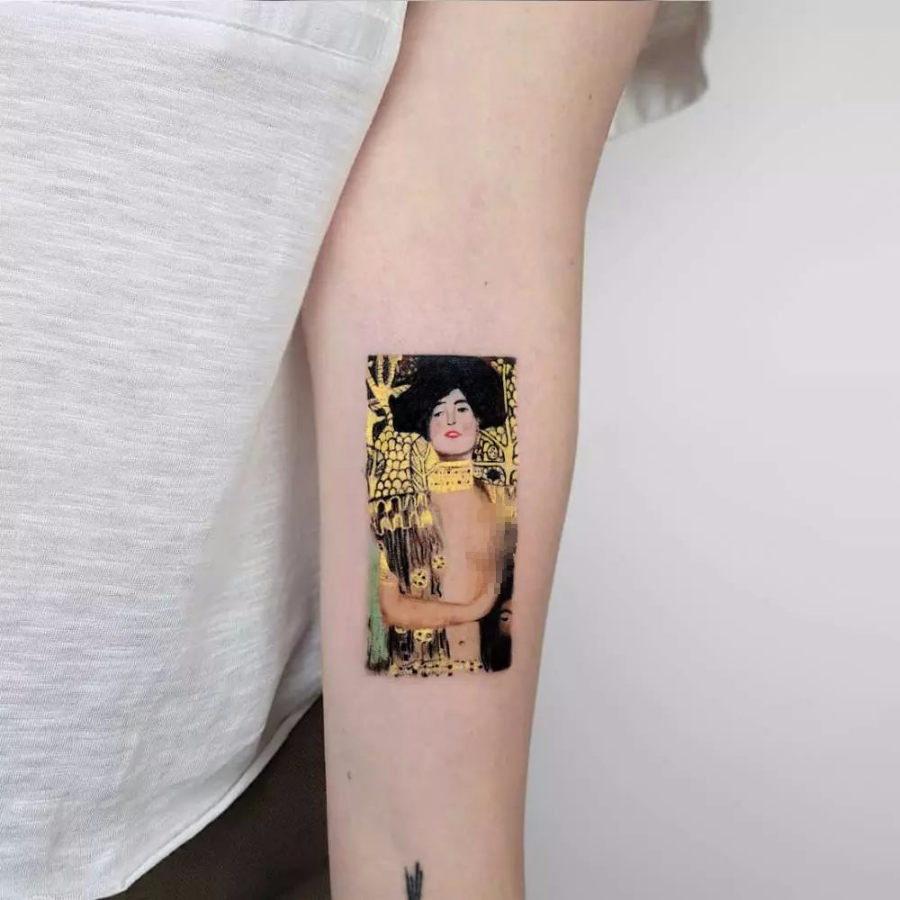 爱德华·蒙克|纹身师100％还原世界名作，这还原度也太高了吧！