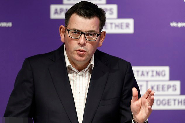 维多利亚州州长丹尼尔·安德鲁斯 图片来源:《每日邮报》安德鲁斯说