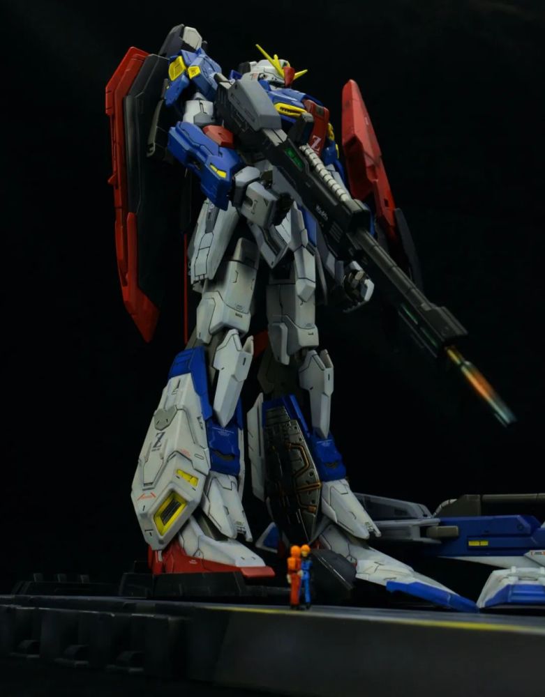 高达模型秀:msz-006 zeta z高达,战斗准备_腾讯新闻