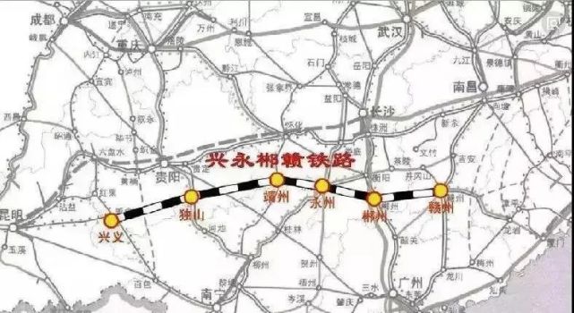 兴永郴赣铁路建设时机和建设条件尚不具备