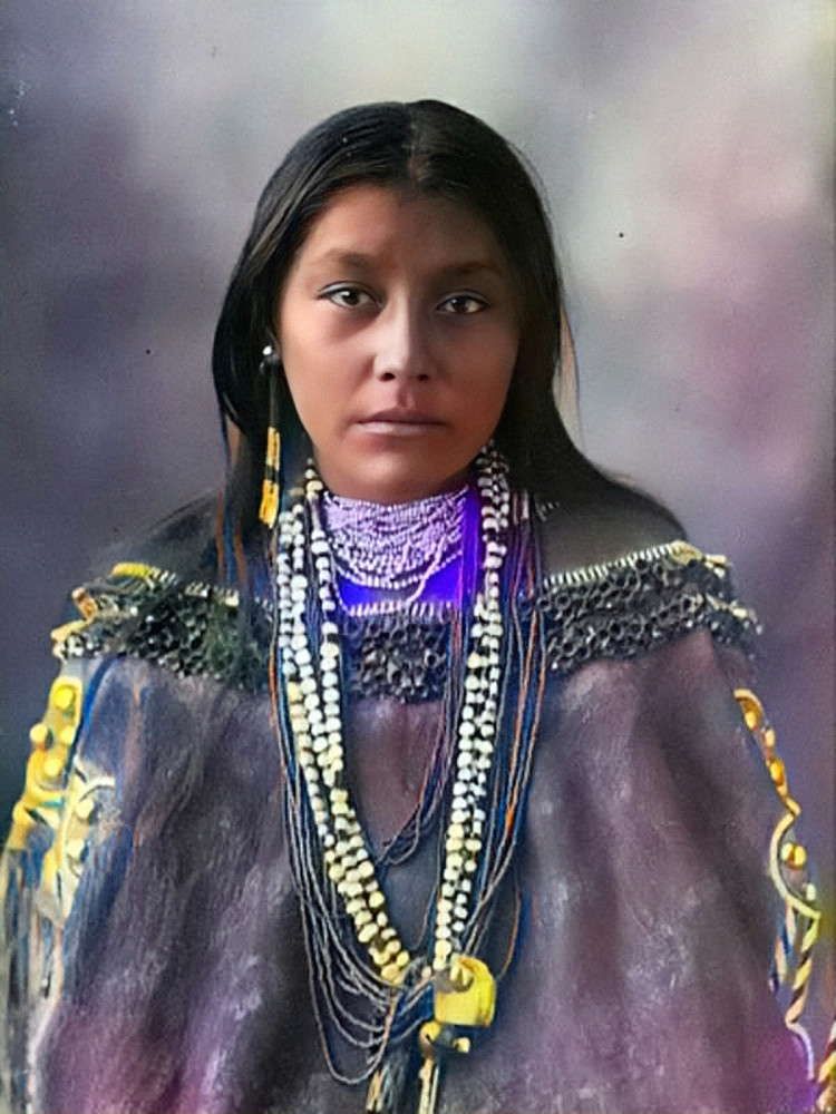 美国印第安人女性图片