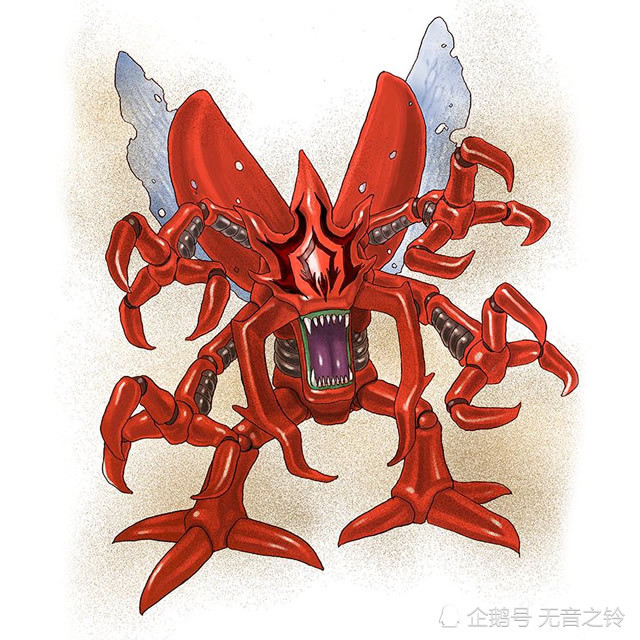 锹形虫兽又名古加兽,是在《数码宝贝大冒险01》中出现的巨大红色甲虫