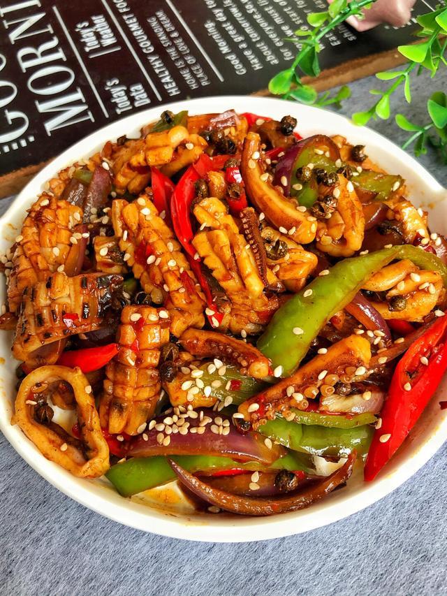 米饭杀手香辣鱿鱼卷