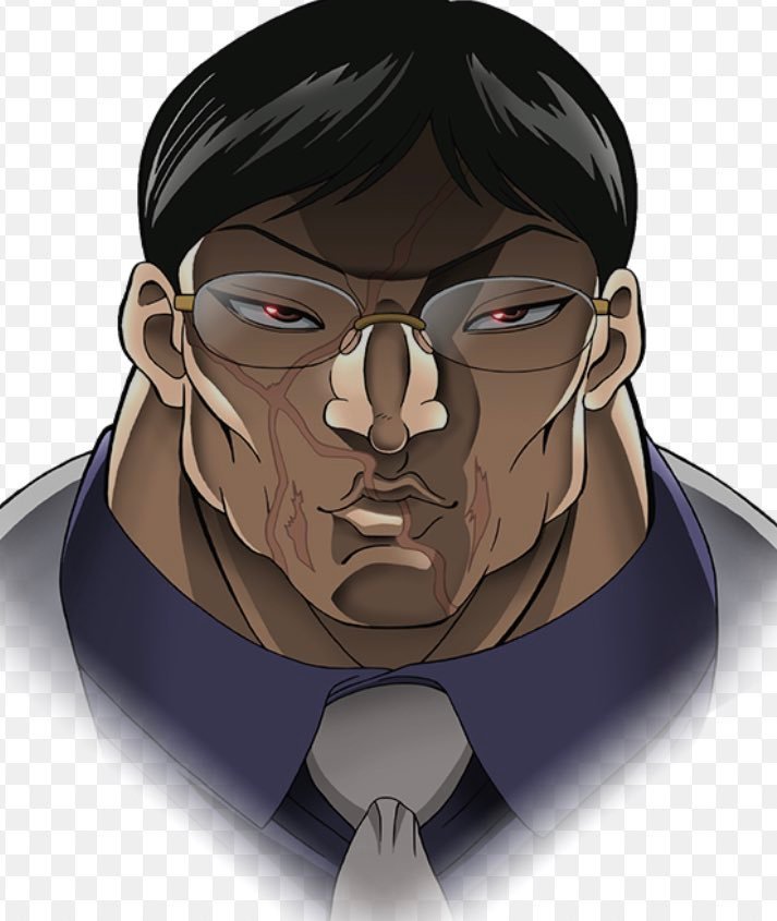 大叔cos花山薰,用了两根皮筋,网友:看着很疼