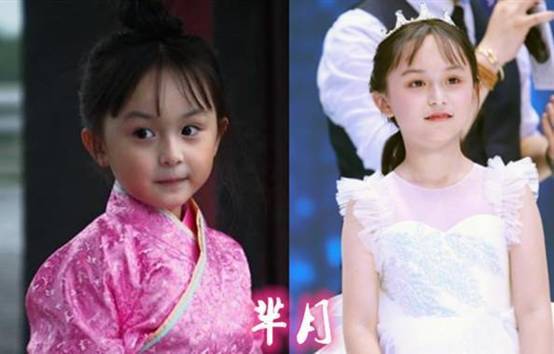 有种"换脸"叫童星长大,蔡小豆还好,看到古丽:不愧为混血儿!