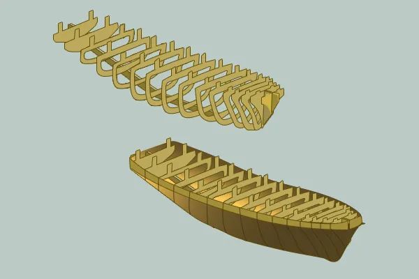 古人的造船智慧龙骨结构