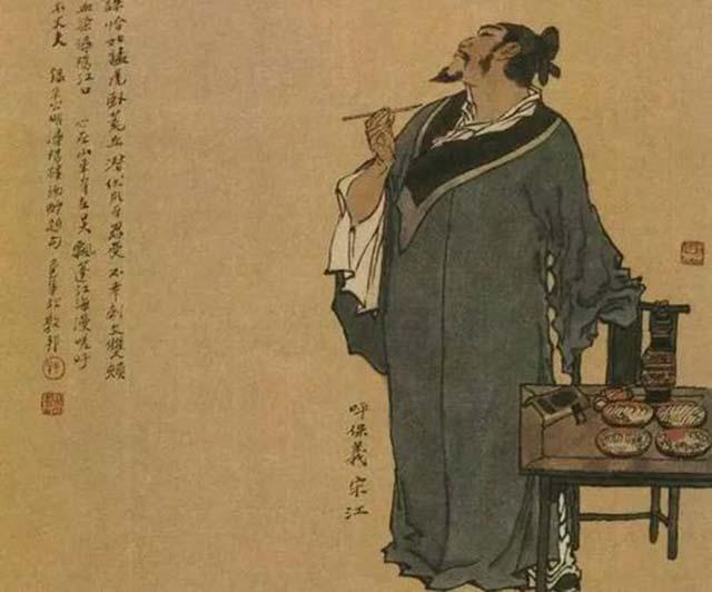 宋江|武松在宋江背后捅刀子，宋江为啥不敢杀他？你看他背后的高手是谁