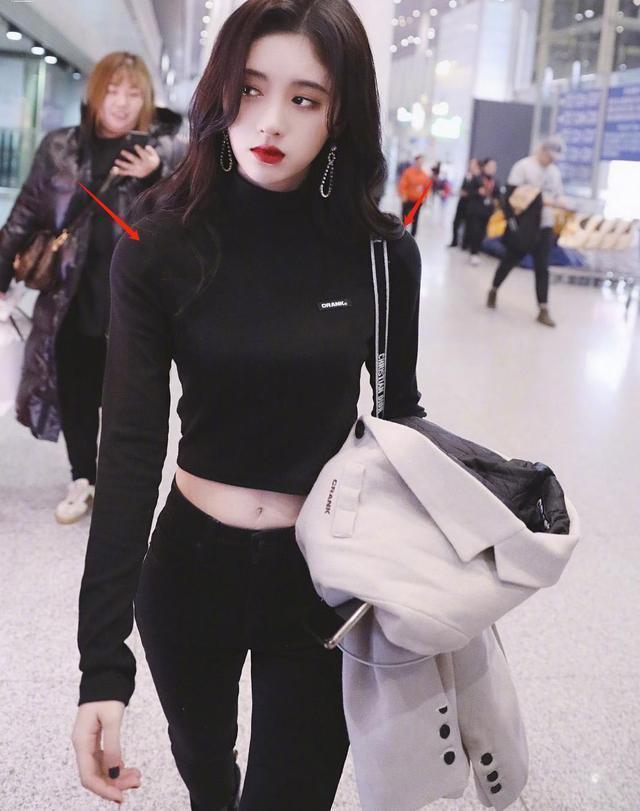 鞠婧祎|鞠婧祎生图翻车？矮小瘦弱侧面宛如火柴人，“五五分”身材又被嘲