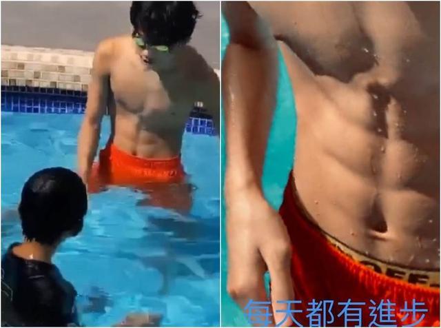 张柏芝|张柏芝常分享家庭日常，众人大呼13岁的Lucas有老爸谢霆锋的影子