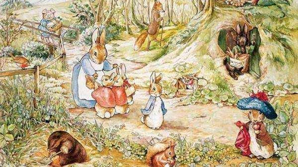 她创作了世界上最有名气的兔子彼得用版税买了4000多英亩的农场